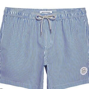 MaaMgic NEW Quick Dry Swim Trunks Shorts Blue Pockets Mesh Liner Men's Size XXL